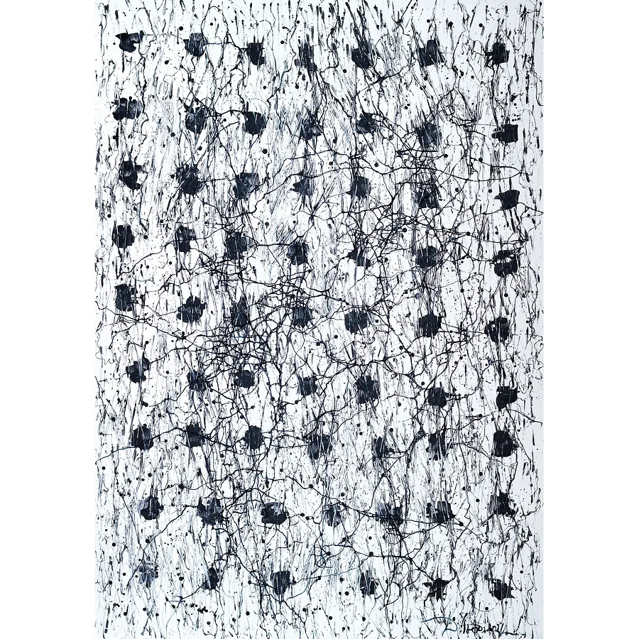 Immagine di Opposite 1 di Liudmyla Davydenko, dimensioni: 140х200, materiali: oil / canvas, medium: Pittura, serie: Synergetics, prezzo: €4500