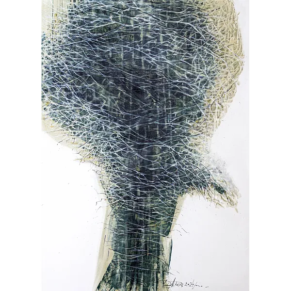 Imagen de Awakening 2 de Liudmyla Davydenko, tamaño: 100х140, hecho de oil/canvas, medio Pintura, parte de la serie Isolines, con un precio de €2500