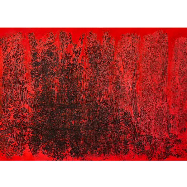 Imagen de Flame de Liudmyla Davydenko, tamaño: 140х200, hecho de oil/canvas, medio Pintura, parte de la serie Synergetics, con un precio de €4500
