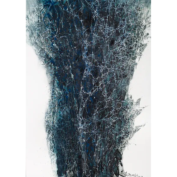 Imagen de Power 2 de Liudmyla Davydenko, tamaño: 140x200, hecho de oil/canvas, medio Pintura, parte de la serie Isolines, con un precio de €5000