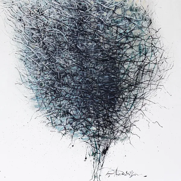 Imagen de Appearance 1 de Liudmyla Davydenko, tamaño: 100х100, hecho de oil/canvas, medio Pintura, parte de la serie Rhizome, con un precio de €1500