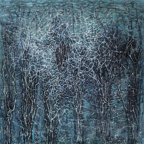 Imagen de Depth 2 de Liudmyla Davydenko, tamaño: 100х100, hecho de oil/canvas, medio Pintura, parte de la serie Isolines, con un precio de €1500