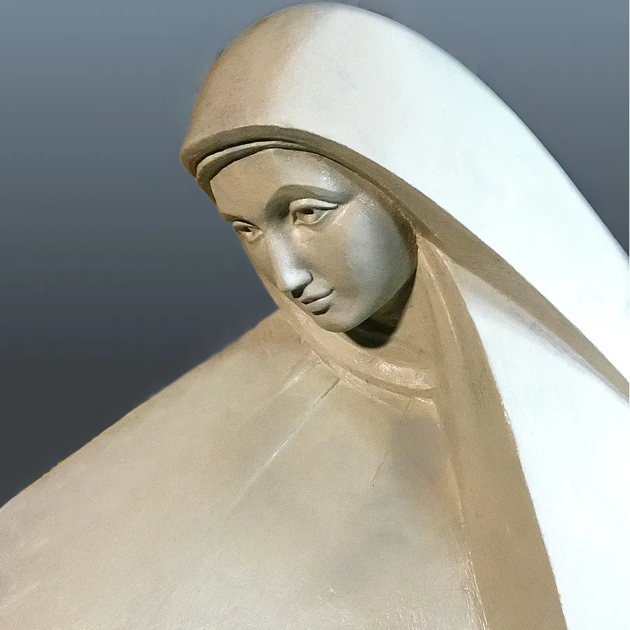Image of KOBZAR’S PATRONAGE by Roman Kykta, size: 1200/800/300 мм, made of Concrete stained, Sculpture Exhibition Plastic Art medium, from Lviv