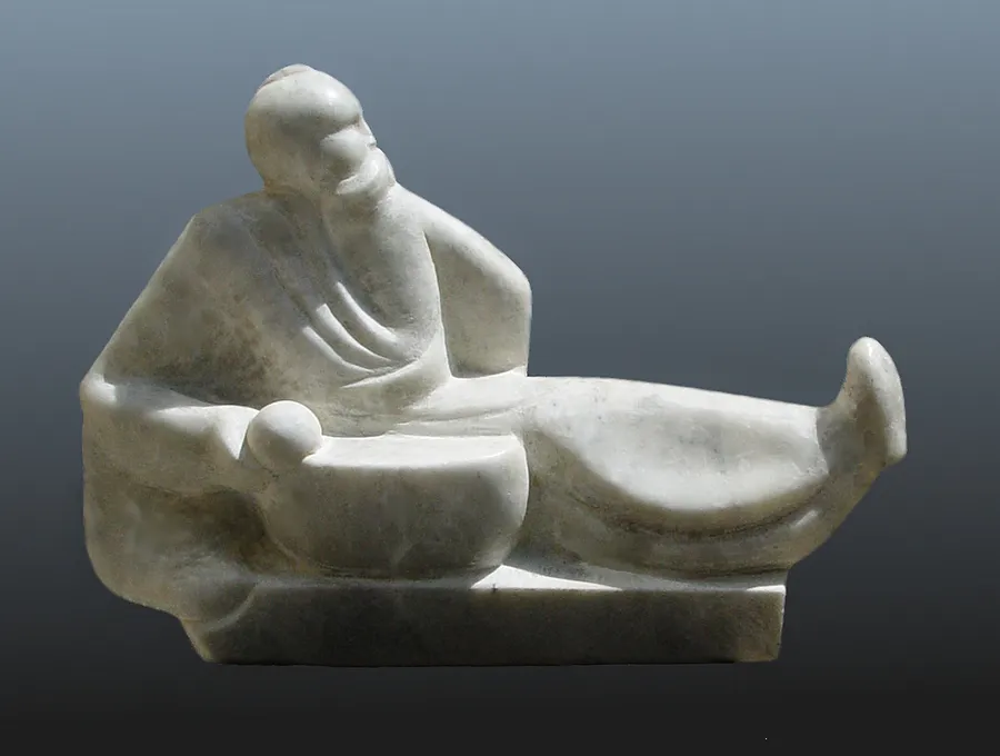 Image of DANCE by Roman Kykta, size: 350/220/120 мм, made of Marble, Sculpture Exhibition plastic arts medium, from Lviv