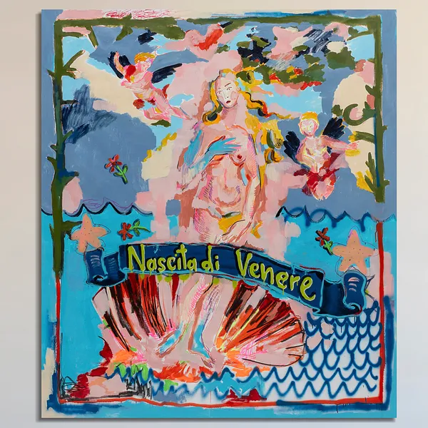 Imagen de Venus de Notuko, tamaño: 155x180, hecho de acrylic on canvas, medio Pintura, de Kyiv/Ukraine , parte de la serie myths, con un precio de €4000