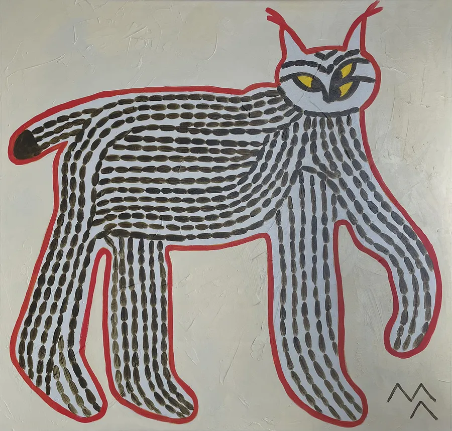 Image of Untitled by Martа Leshak, size: 95x90, Paintings medium, priced at $450