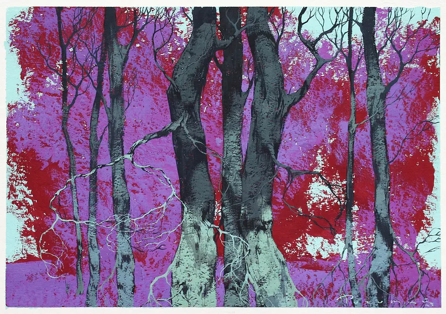 Image of Sketch 185 by Artem Rohovyi, size: 16x23 cm, made of Gouache, paper, Painting medium, from Kharkiv, Ukraine