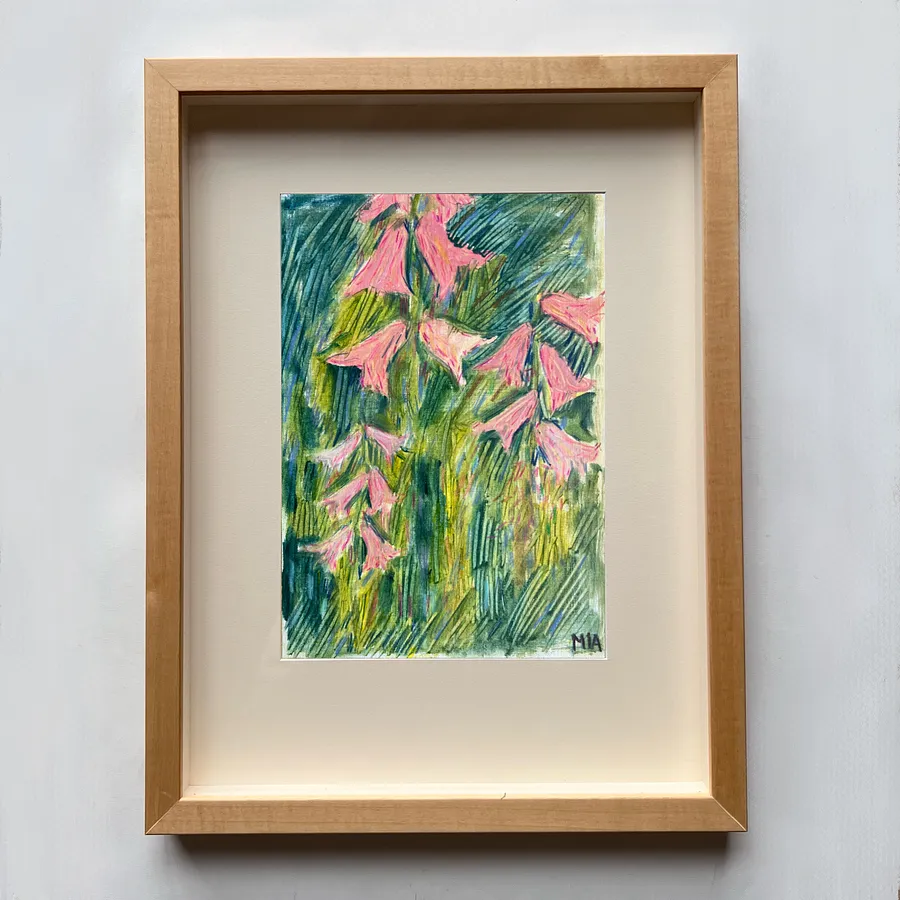 Image of Untitled by Solomiya Ortynska, Painting medium, part of the Про дім series, priced at $150