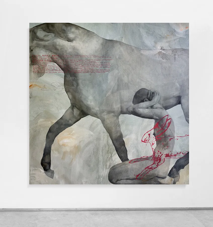 Obraz Untitled autorstwa ANNA VERIKI, rozmiar: 160x150 cm, medium Painting, cena: €3000