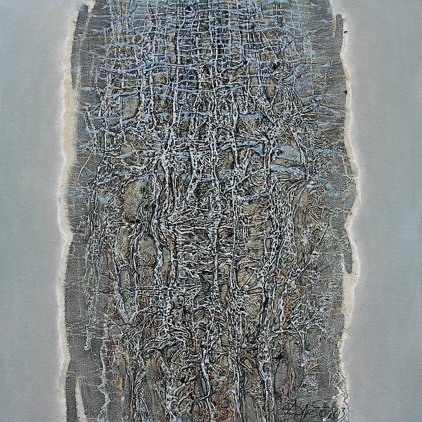 Image de Untitled par Liudmyla Davydenko, taille : 100x100, médium Painting, faisant partie de la série Rhizome, au prix de $1500