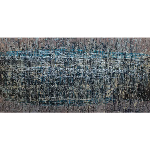 Image de Untitled par Liudmyla Davydenko, taille : 200х100, médium Painting, faisant partie de la série Rhizome, au prix de $3500