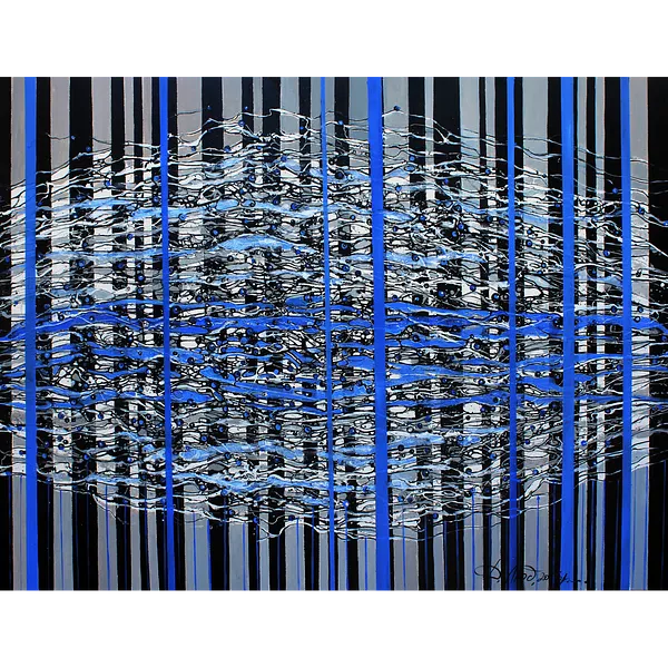 Image de Untitled par Liudmyla Davydenko, taille : 100х130, médium Painting, faisant partie de la série Rhizome, au prix de $2000