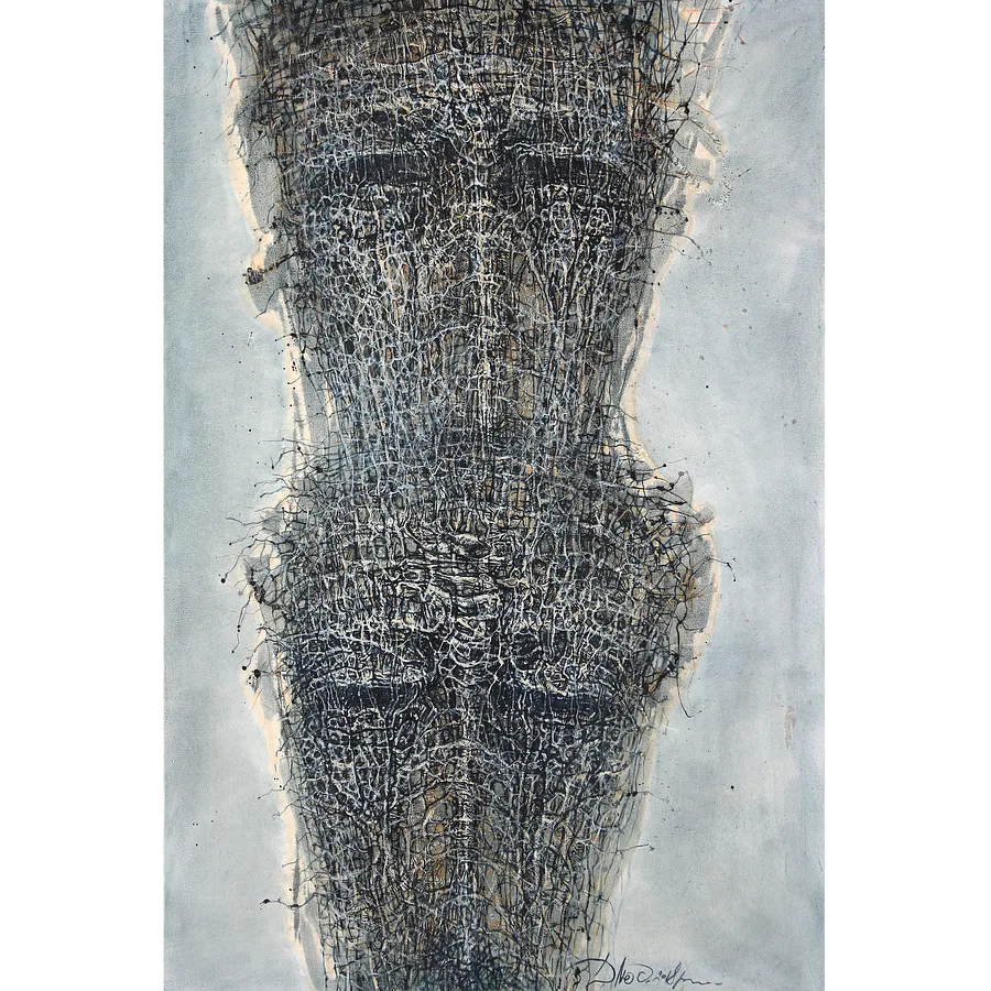 Image of In seguence 2 by Liudmyla Davydenko, size: 100х150, made of oil/canvas, Painting medium, part of the Holova/Head series, priced at €2500