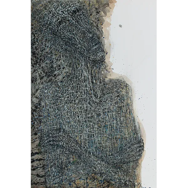 Image de Untitled par Liudmyla Davydenko, taille : 100х150, médium Painting, faisant partie de la série Isolines, au prix de $2500