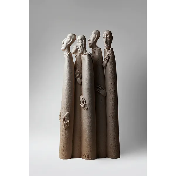 Obraz Untitled autorstwa Ludmiła Dawydenko, rozmiar: 52x12x26 , medium Rzeźba, część serii Holova/Head, cena: €1000