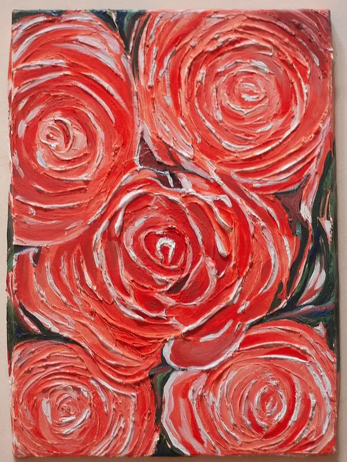 Image of Колір пристрасті by Sofiya Vatulyak, size: 30х40, made of Акрил/полотно, Живопис medium, from Львів,Україна