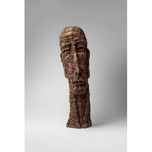 Imagen de Wise de Liudmyla Davydenko, tamaño: 50х15х15, hecho de chamotte, glaze, medio Escultura, parte de la serie Holova/Head, con un precio de €1000
