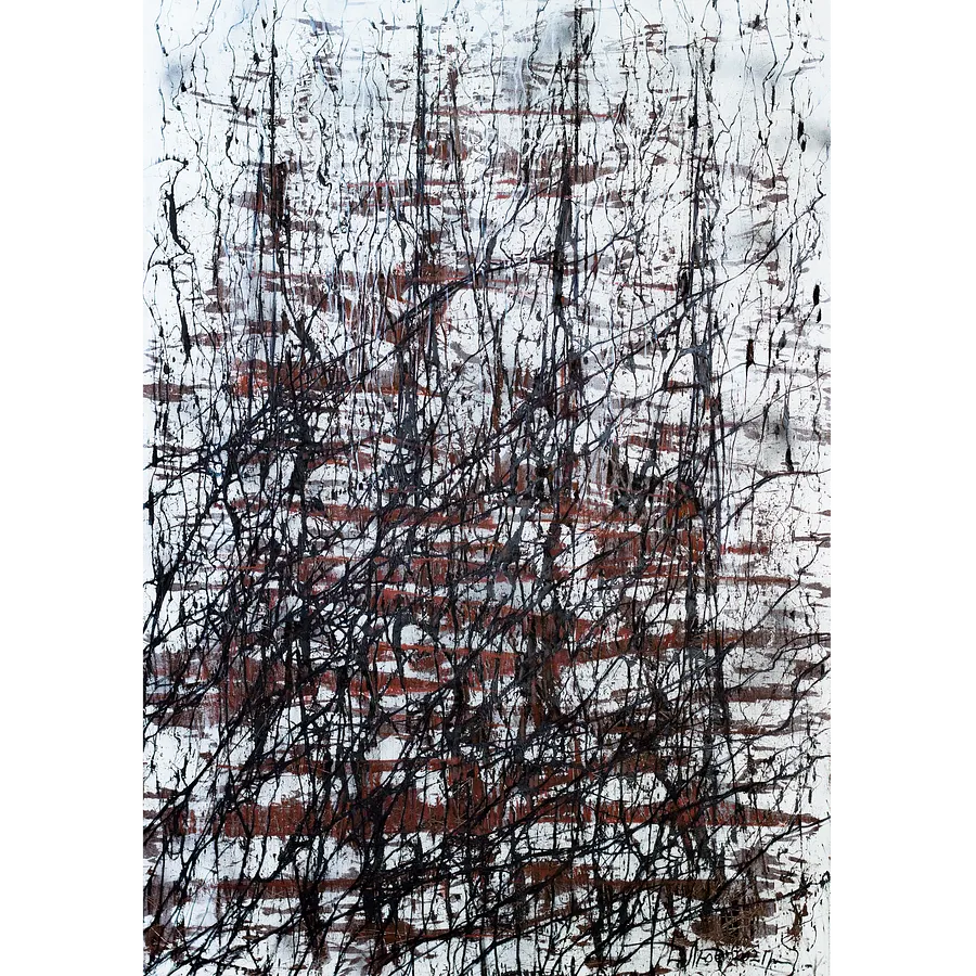 Image of Direction 2 by Liudmyla Davydenko, size: 140х200, made of oil/canvas, Painting medium, part of the Isolines series, priced at €4500