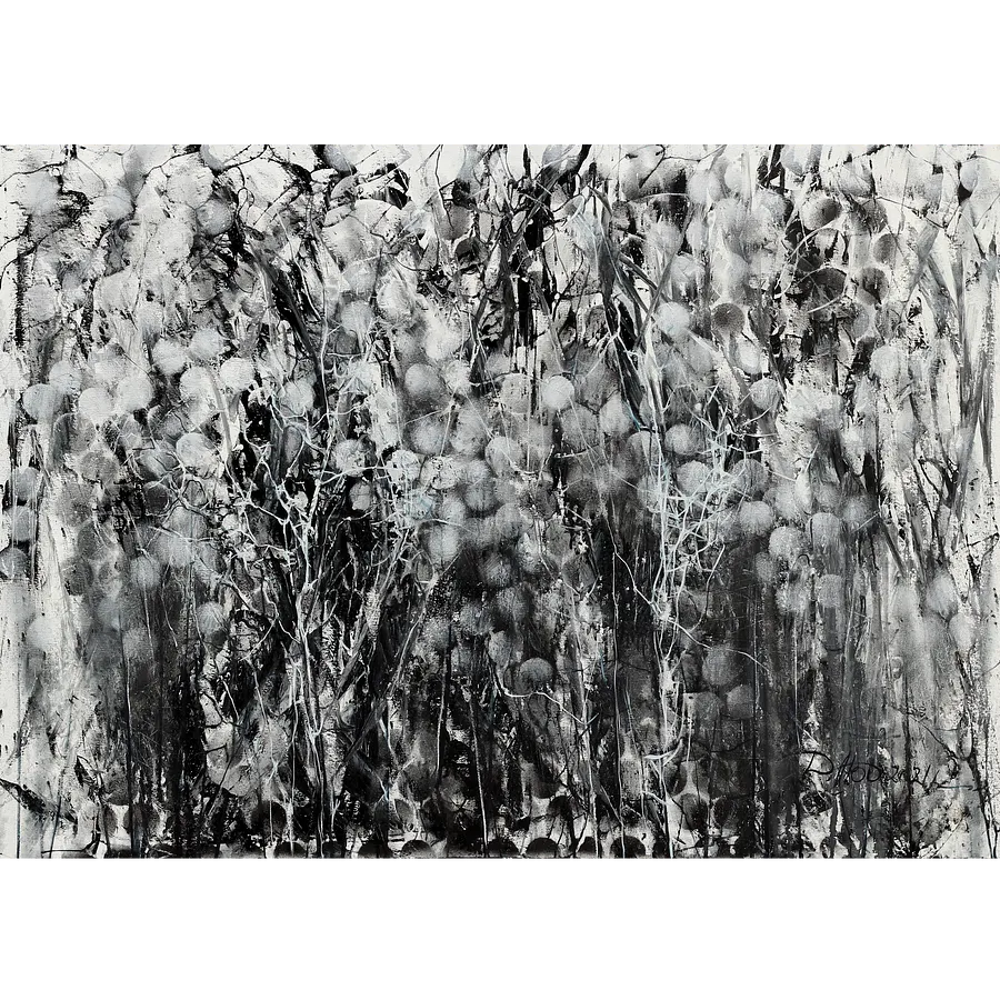 Bild von Inversion 2 von Ljudmyla Davydenko, Größe: 100х140, hergestellt aus oil/canvas, Malerei Medium, Teil der Synergetics Serie, zum Preis von €2500
