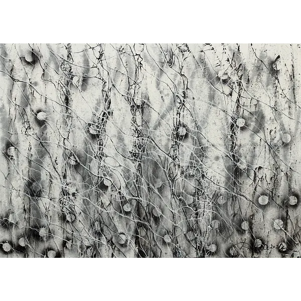 Imagen de Inversion 1 de Liudmyla Davydenko, tamaño: 100х140, hecho de oil/canvas, medio Pintura, parte de la serie Synergetics, con un precio de €2500
