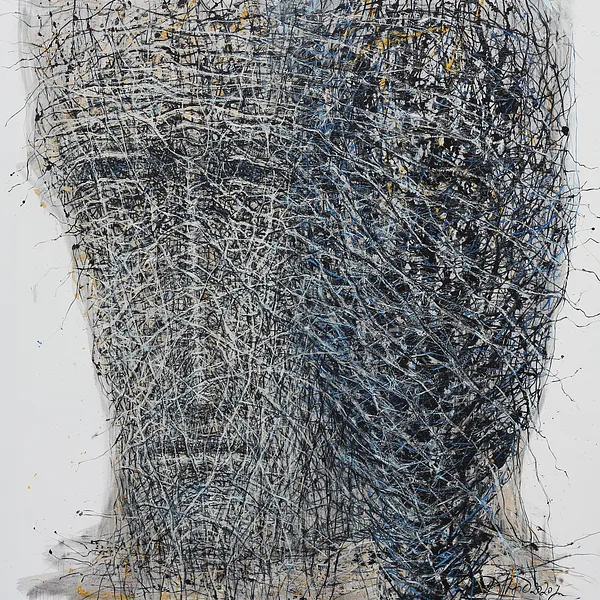 Imagen de Another vision de Liudmyla Davydenko, tamaño: 140х140, hecho de oil/canvas, medio Pintura, parte de la serie Holova/Head, con un precio de €3000