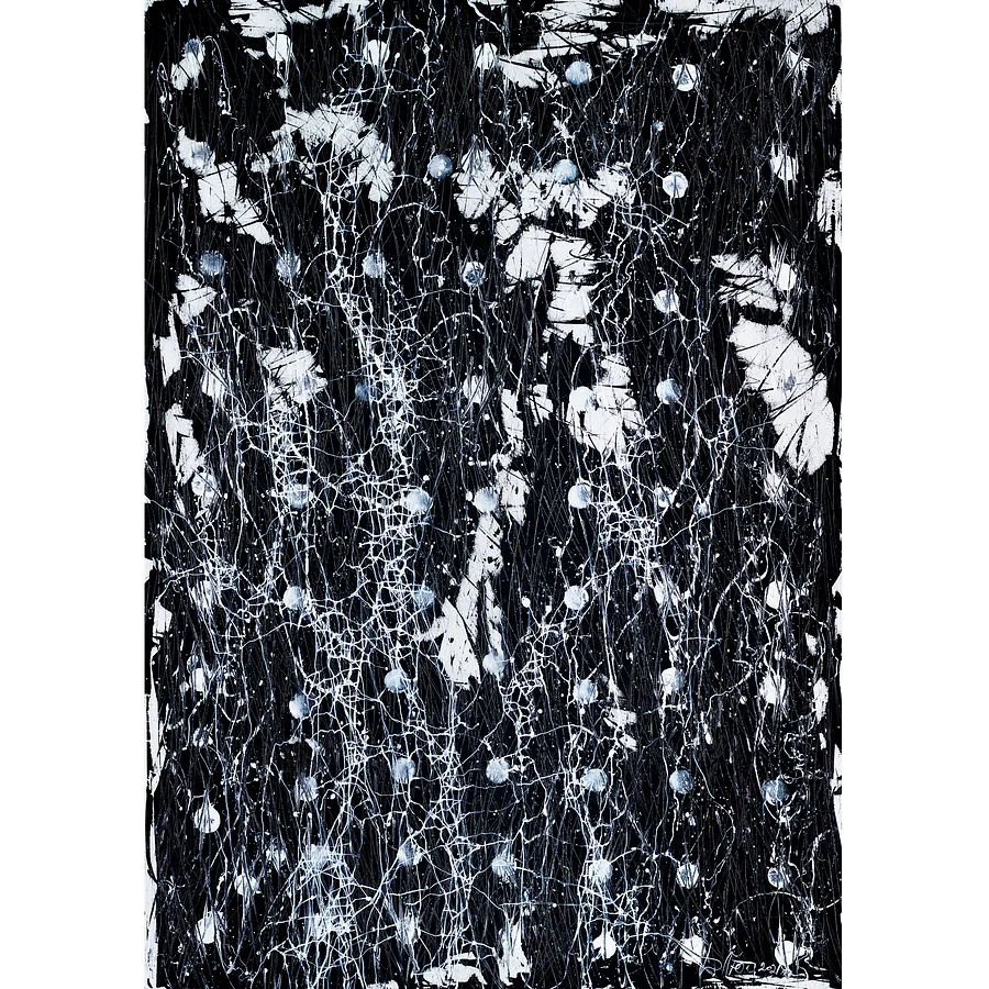 Image of Opposite 2 by Liudmyla Davydenko, size: 140х200, made of oil/canvas, Painting medium, part of the Synergetics series, priced at €4500