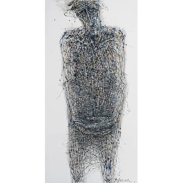 Immagine di Settled di Liudmyla Davydenko, dimensioni: 100х200, materiali: oil/canvas, medium: Pittura, serie: Holova/Head, prezzo: €3500