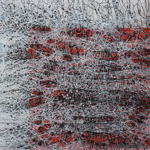 Imagen de Crossing 2 de Liudmyla Davydenko, tamaño: 100x100, hecho de oil/canvas, medio Pintura, parte de la serie Isolines, con un precio de €1500