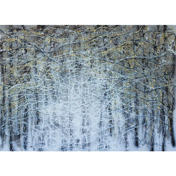 Obraz Untitled autorstwa Ludmiła Dawydenko, rozmiar: 100х140, medium Malarstwo, część serii Isolines, cena: $2500