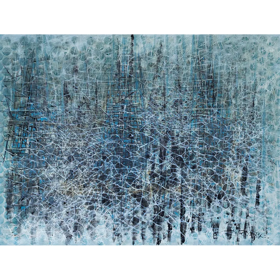 Immagine di Absorption 2 di Liudmyla Davydenko, dimensioni: 120х160, materiali: oil/canvas, medium: Pittura, serie: Isolines, prezzo: €3000
