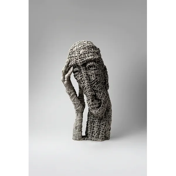 Obraz Untitled autorstwa Ludmiła Dawydenko, rozmiar: 46х22х17, medium Rzeźba, część serii Holova/Head, cena: $1200