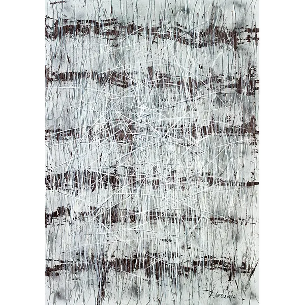 Image of Direction 1 by Liudmyla Davydenko, size: 140х200, made of oil/canvas, Painting medium, part of the Isolines series, priced at €4500