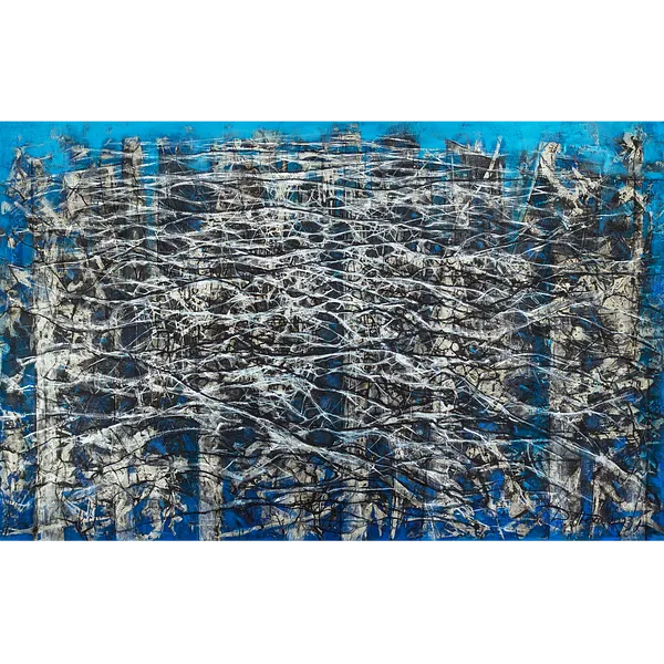 Bild von Untitled von Liudmyla Davydenko, Größe: 100х160, Painting Medium, Teil der Isolines Serie, zum Preis von $2500