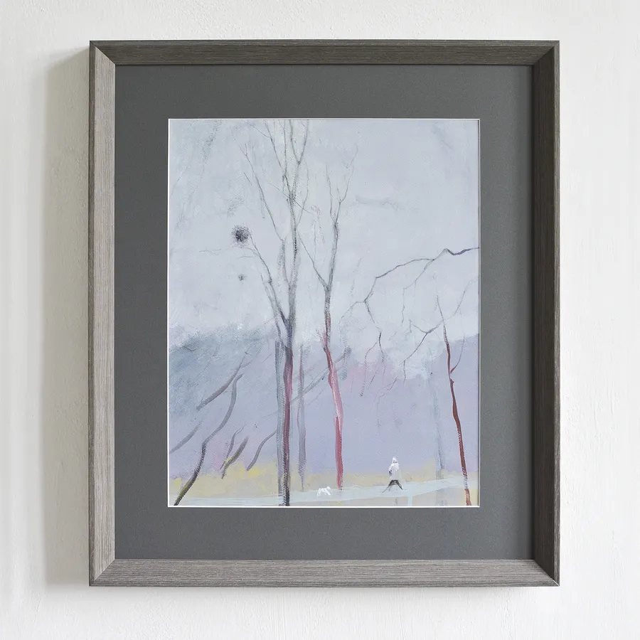 Зображення "A walk in the botanical garden" від Igor Nekraha, розмір: 50x40, матеріали: Gouache on paper, медіум: Графіка, місто: Україна, серія: Gouaches, ціна: $500