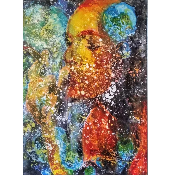 Bild von Untitled von Тетяна Кононенко (Танта), Größe: 60х40 см, батик Medium, zum Preis von $70