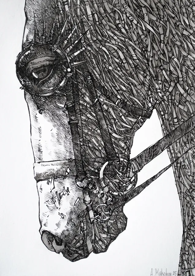 Image of Untitled by Alexander Makohon, size: 33 х 27 см, Graphics medium, priced at $65