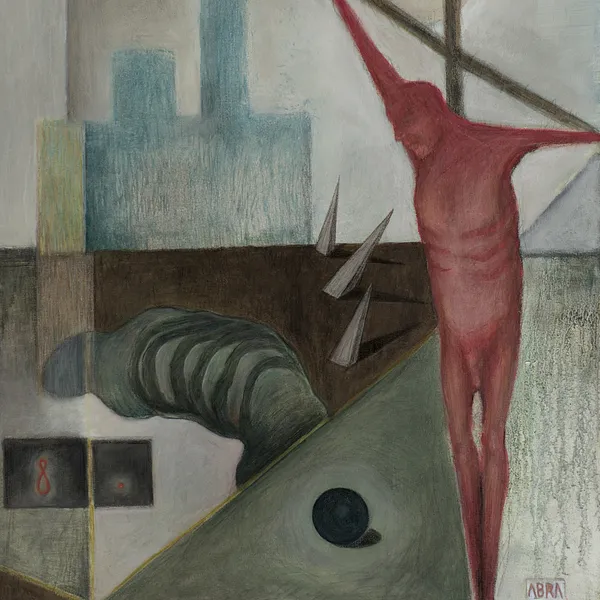Imagen de Day de ABRA, tamaño: 65 x 55 cm, hecho de canvas,acrylic,colored pencil, medio Painting, de Lviv, parte de la serie Thresholds and omens, con un precio de $500 (≈ 22,517 грн)