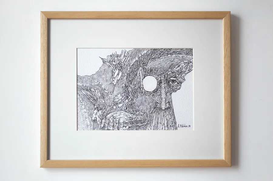 Image of Untitled by Alexander Makohon, size: 33 х 27 см, Graphics medium, priced at $65