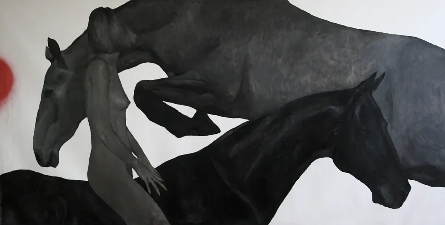 Image de Untitled par ANNA VERIKI, taille : 150x300 cm , médium Painting, au prix de €5000