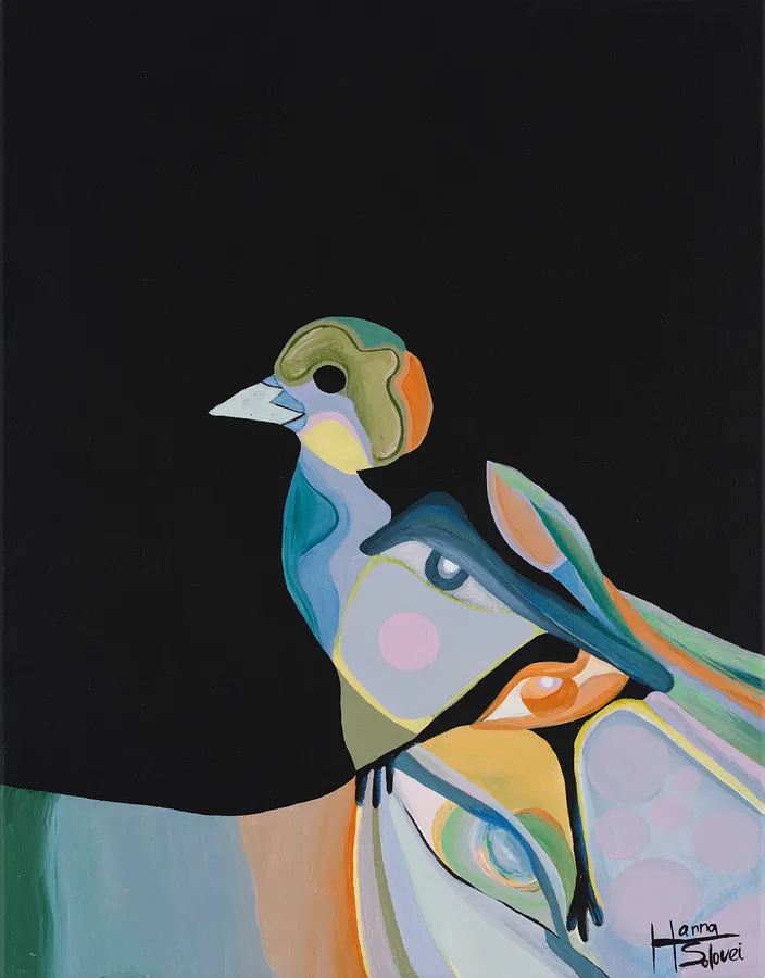 Image de Untitled par Hanna Solovei, taille : 35x45 cm, médium Painting