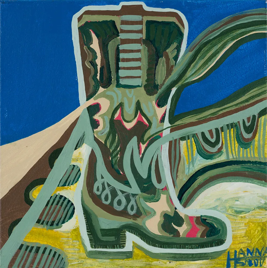Image de Untitled par Hanna Solovei, taille : 25x25 cm, médium Painting