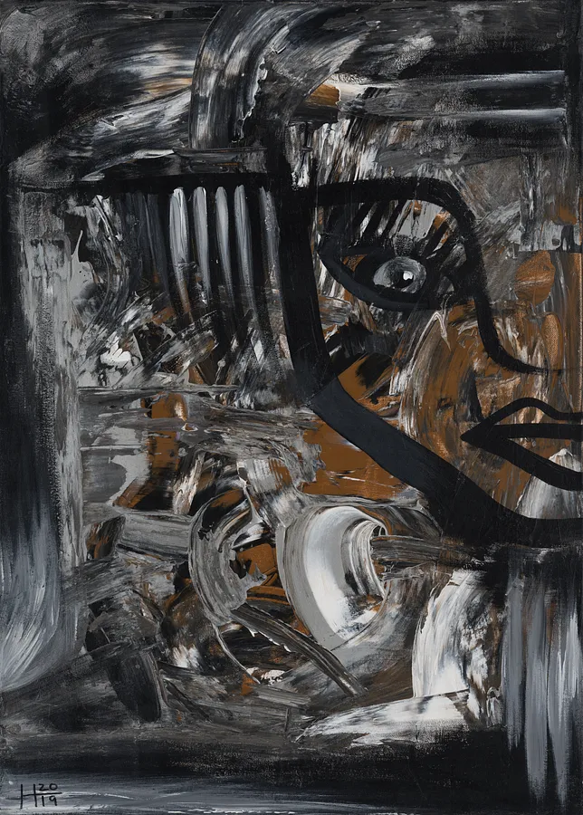Image de Untitled par Hanna Solovei, taille : 50x70 cm, médium Painting