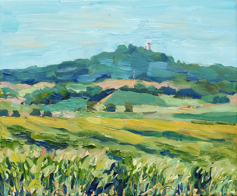 Image de Untitled par Karina Semenyuk, taille : 25 x 30, médium Paintings, faisant partie de la série Summer 2025, au prix de €90