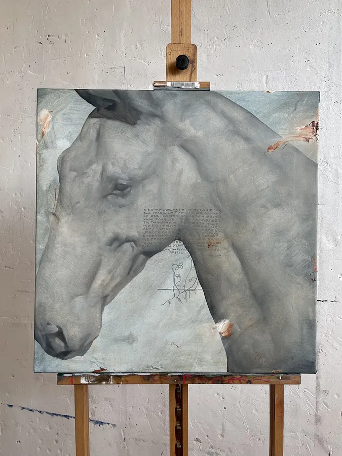 Зображення "Untitled" від АННА ВЕРІКІ, розмір: 65x65 cm , медіум: Малюнок, ціна: €700