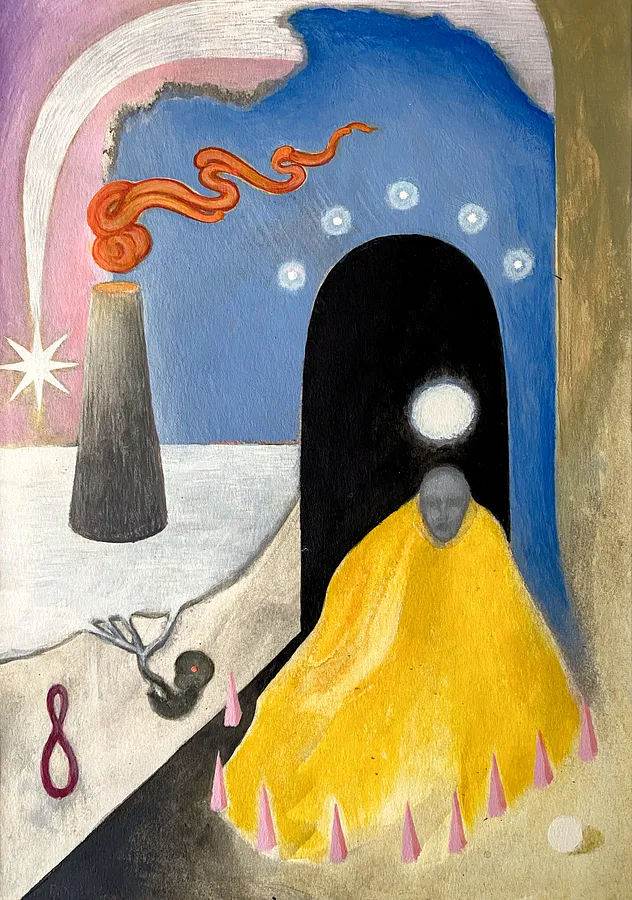 Зображення "Untitled" від ABRA, розмір: 31x20 cm, медіум: Painting, ціна: $100