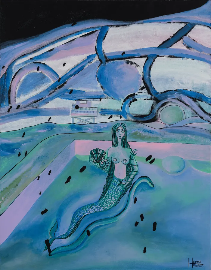 Image de Untitled par Hanna Solovei, taille : 70x90 cm, médium Painting