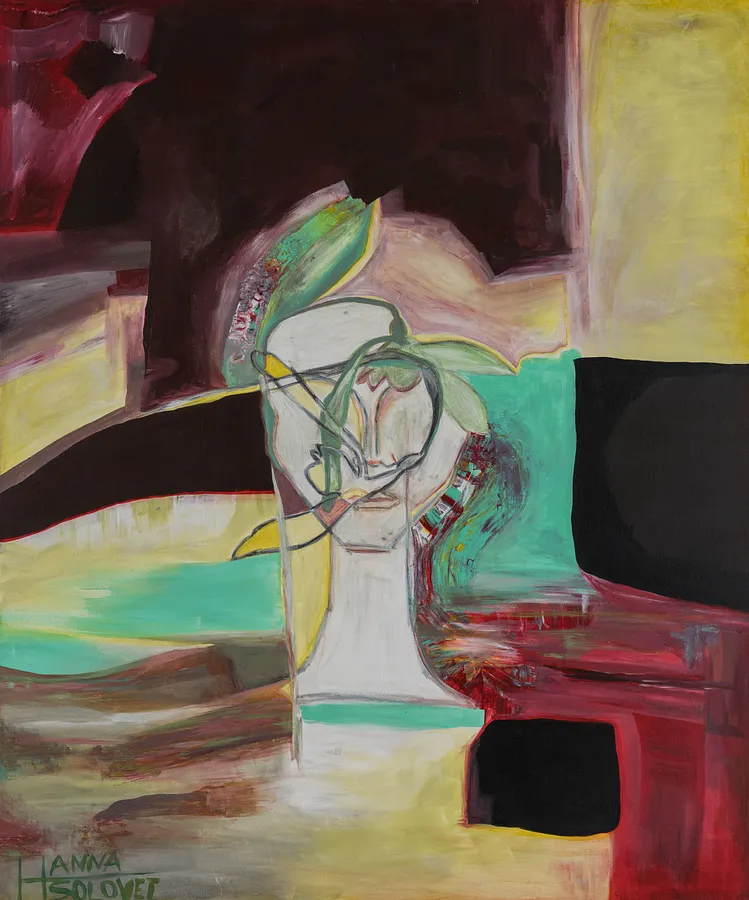 Image de Untitled par Hanna Solovei, taille : 100x120 cm, médium Painting