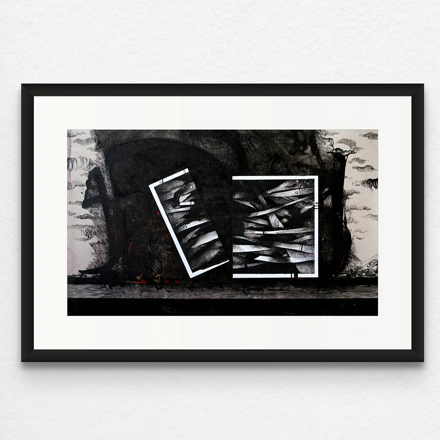 Image of Untitled by Alexander Makohon, size: 44 х 64 см, Graphics medium, priced at $200