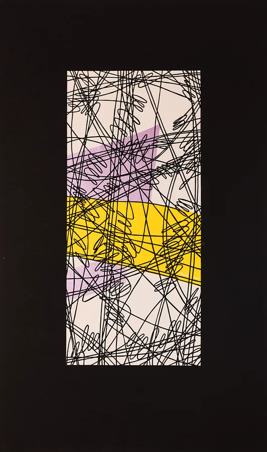 Bild von Аплікація 3 von Ольга Гнатів, Größe: 100x60cm, hergestellt aus Папір, витинанка, Витинанка Medium, aus Львів, zum Preis von $650