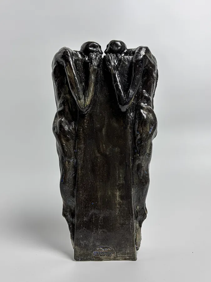 Imagen de Mirror de VITALIY KRASUTSKIY, hecho de Chamotte clay, glazes, medio Escultura, de Lviv, parte de la serie Series 1